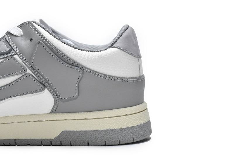 AMIRI Skel Panelled Top Low Whtie Grey