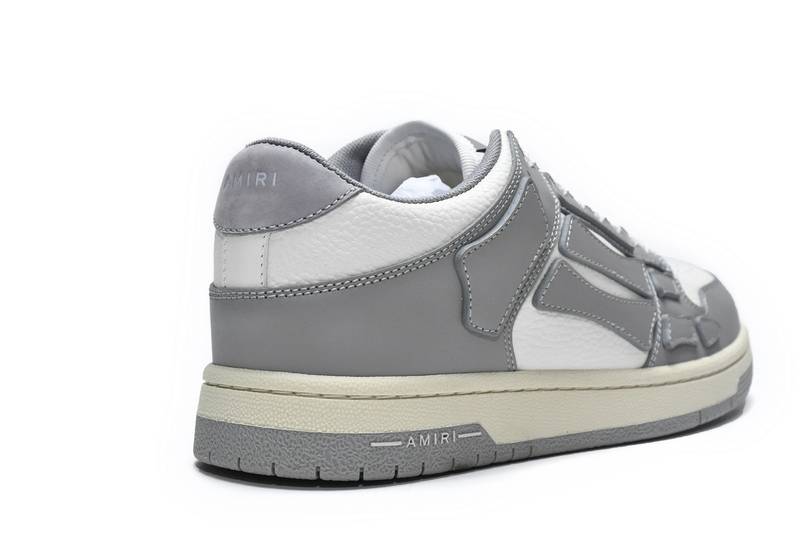 AMIRI Skel Panelled Top Low Whtie Grey