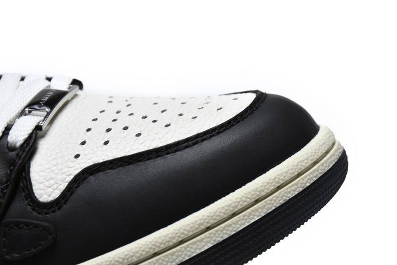 AMIRI Skel Top High Black White