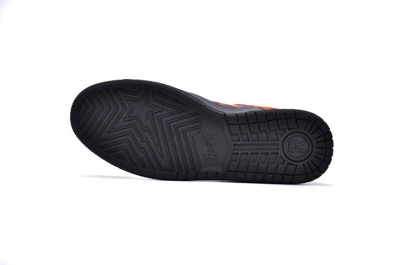 Bape Sk8 Sta Low Black brown red