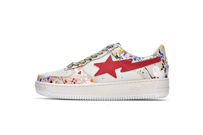 Bape Sk8 Sta Low Color speckles