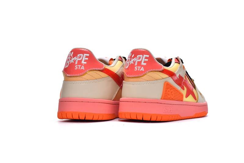 Bape Sk8 Sta Low Gradient orange