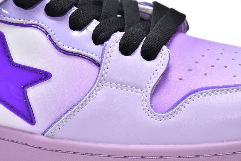 Bape Sk8 Sta Low Gradient purple