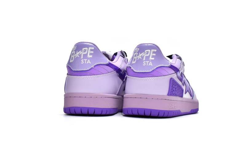 Bape Sk8 Sta Low Gradient purple