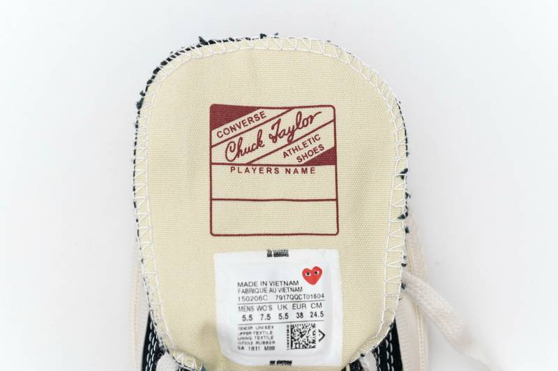 CDG Play x Converse Chuck Taylor All Star 70 OX