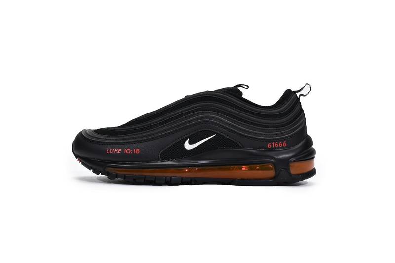 Cheap MSCHF x INRI x Nike Air Max 97 Black White Red​