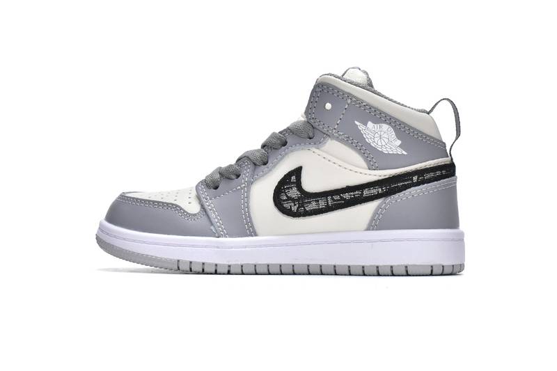 D*or x air jordan 1 mid ps（kids）