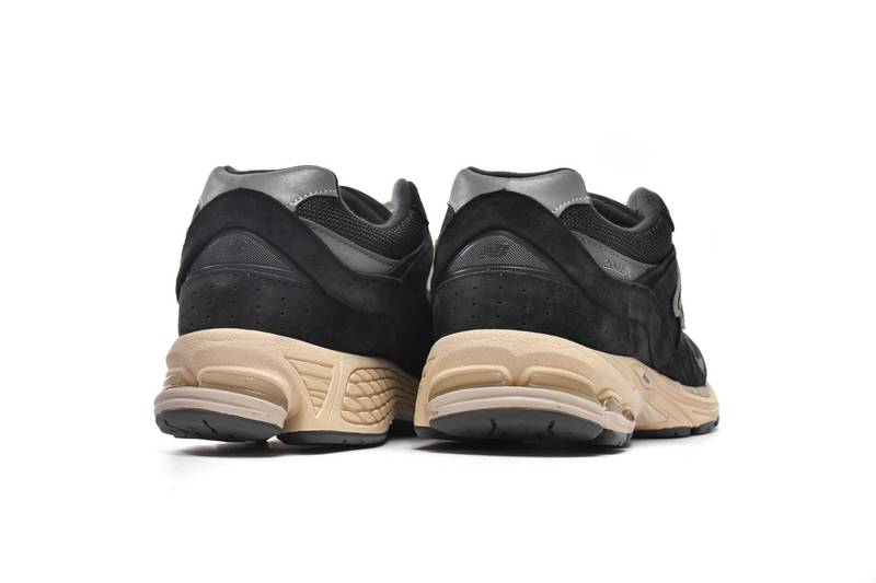 New Balance 2002R Black Dark Grey