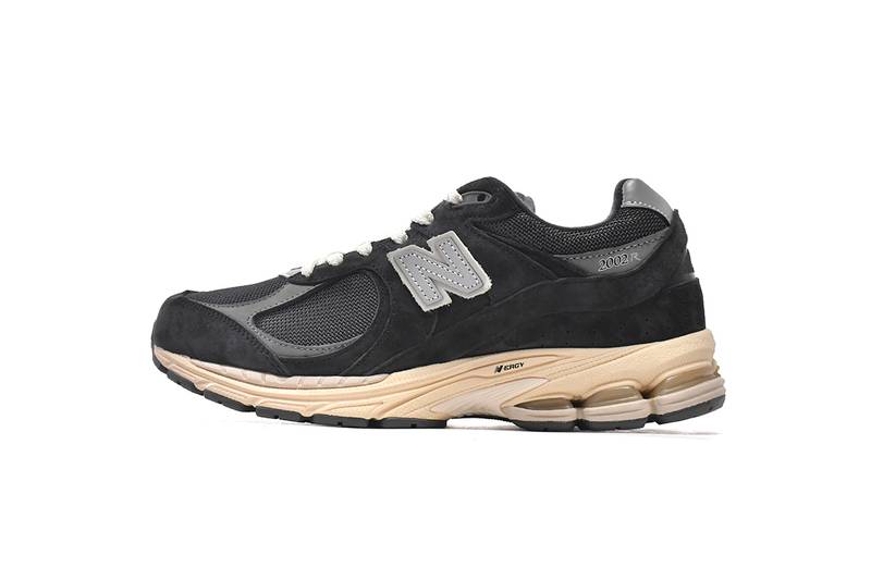 New Balance 2002R Black Dark Grey
