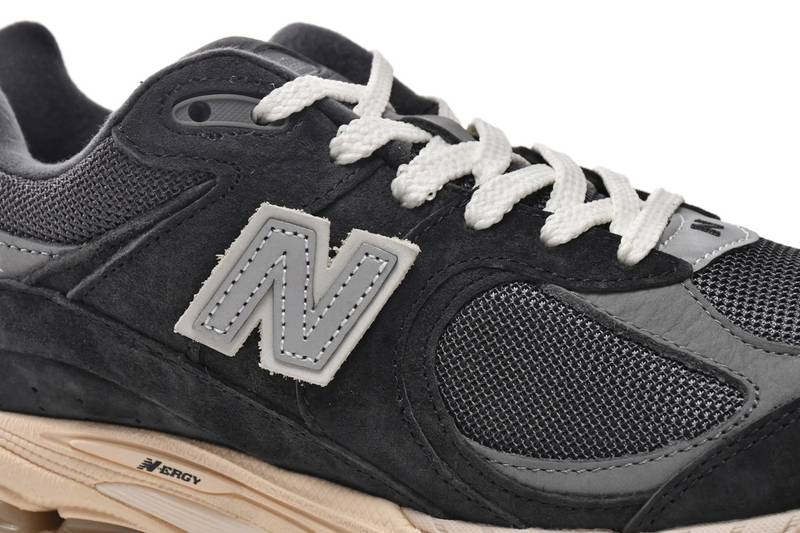 New Balance 2002R Black Dark Grey