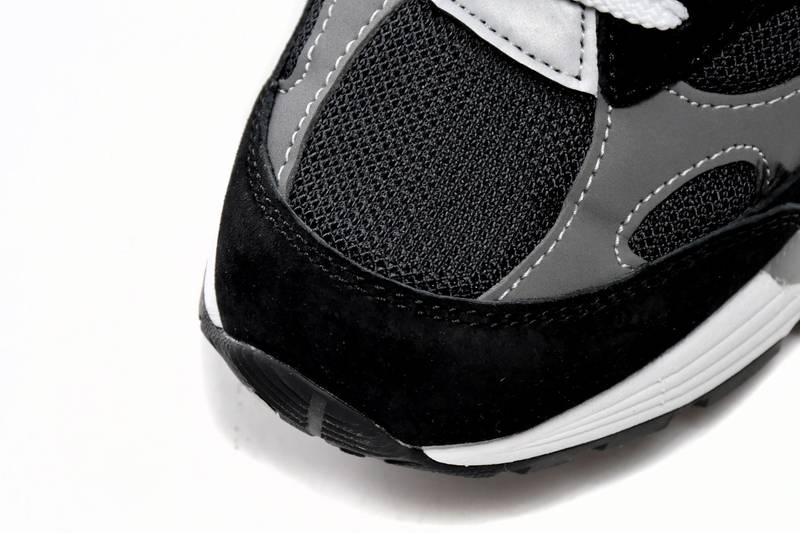 New Balance 992 Black Grey Suede