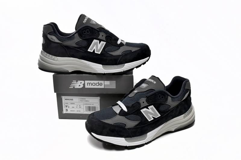 New Balance 992 Navy Grey