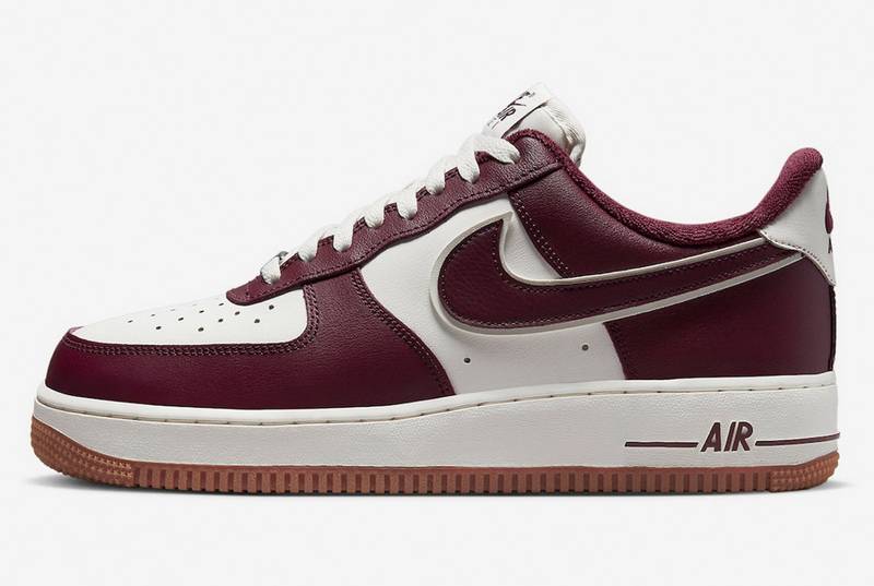 Nike Air Force 1 Low College Pack Night Maroon