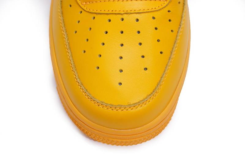 Nike Air Force 1 Low OFF-WHITE University Gold Metallic Silver