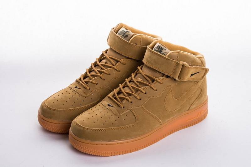 Nike Air Force 1 Mid Flax