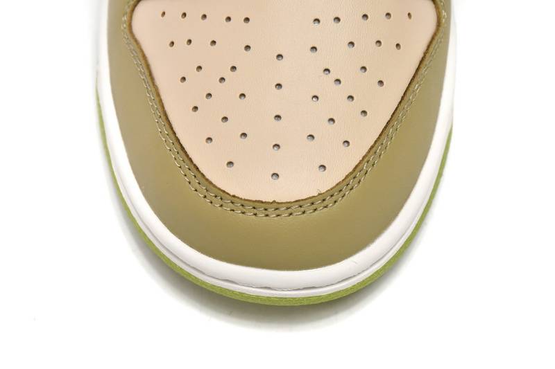 Nike Dunk Low Brown Veail Sail Vivid Green