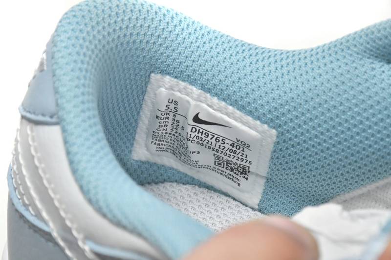 Nike Dunk Low Clear Blue Swoosh