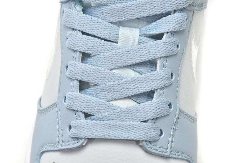 Nike Dunk Low Clear Blue Swoosh