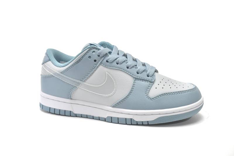 Nike Dunk Low Clear Blue Swoosh