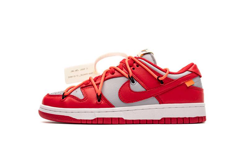 Nike Dunk Low OFF-White University Red