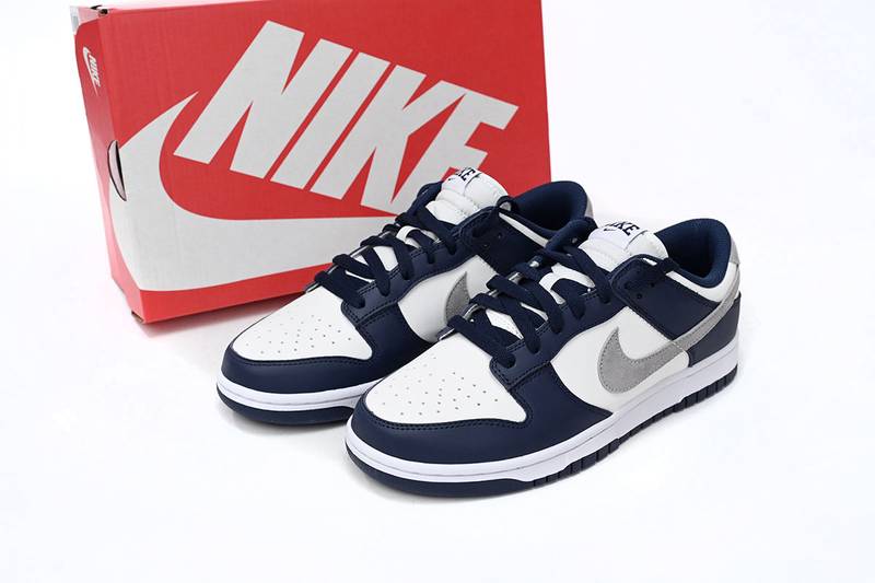Nike Dunk Low Summit White Midnight Navy
