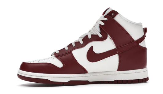 Nike SB Dunk High Sail Team Red