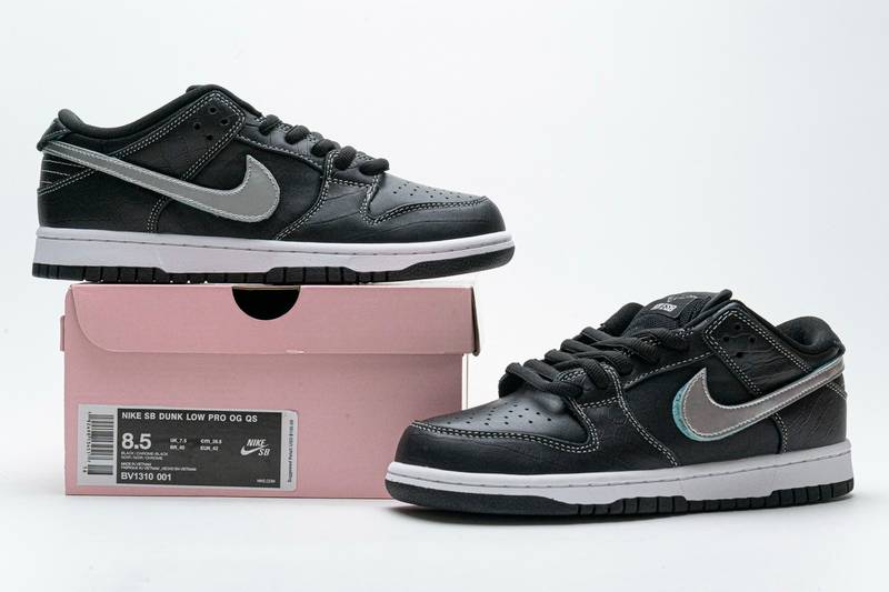 nike sb dunk low Di*m*nd s*pply co black Di*m*nd