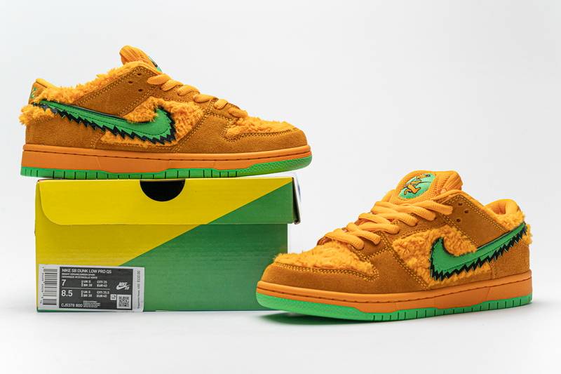 Nike SB Dunk Low Grateful Dead Orange Bear