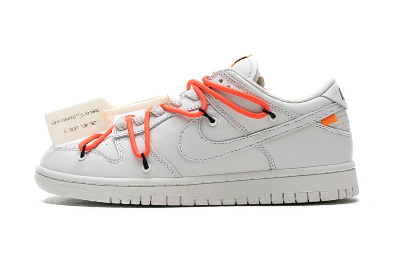 Nike SB Dunk Low OFF-White White Black Orange
