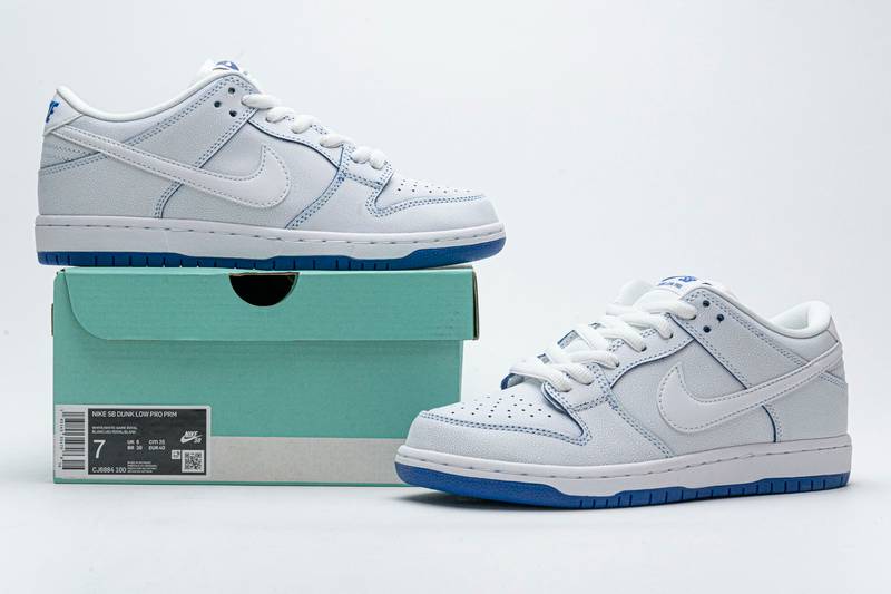 Nike SB Dunk Low Premium White Game Royal