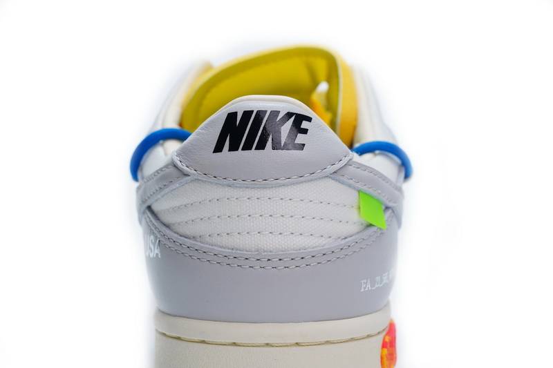OFF WHITE x Nike Dunk SB Low The 50 NO.10