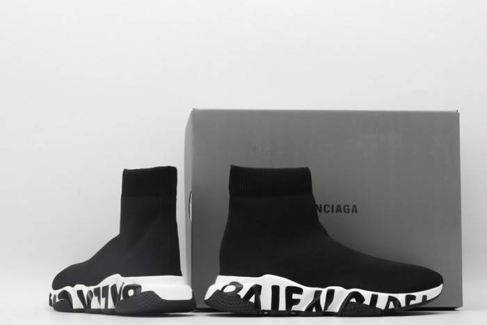 BLCG Speed Sneaker black-white 605972 W05GE 1015