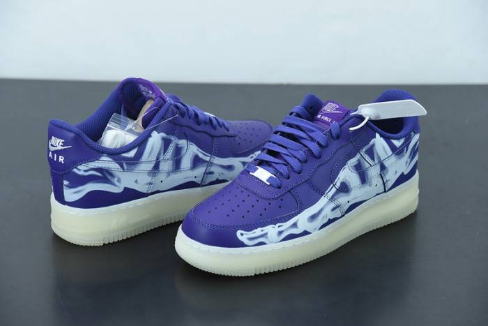 Air Force 1 Low ‘Purple Skeleton’ – Nike – CU8067-500