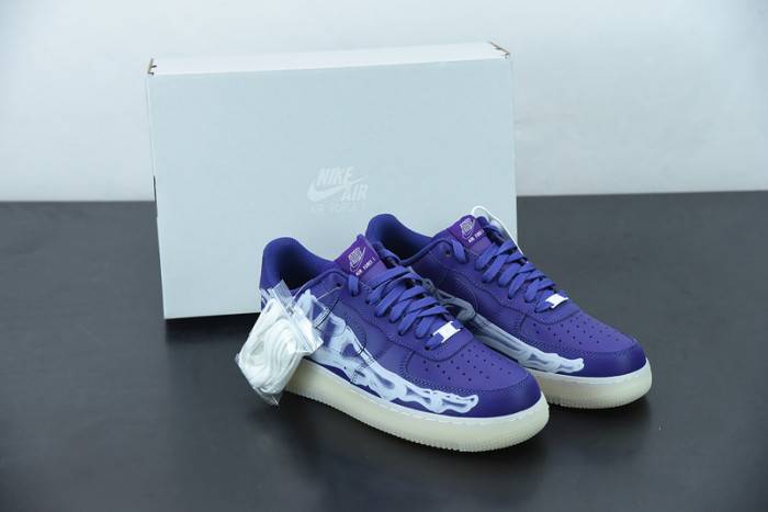 Air Force 1 Low ‘Purple Skeleton’ – Nike – CU8067-500