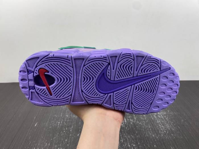 Detailed Look at the AMBUSH x Nike Air More Uptempo Low Lilac FB1299-500