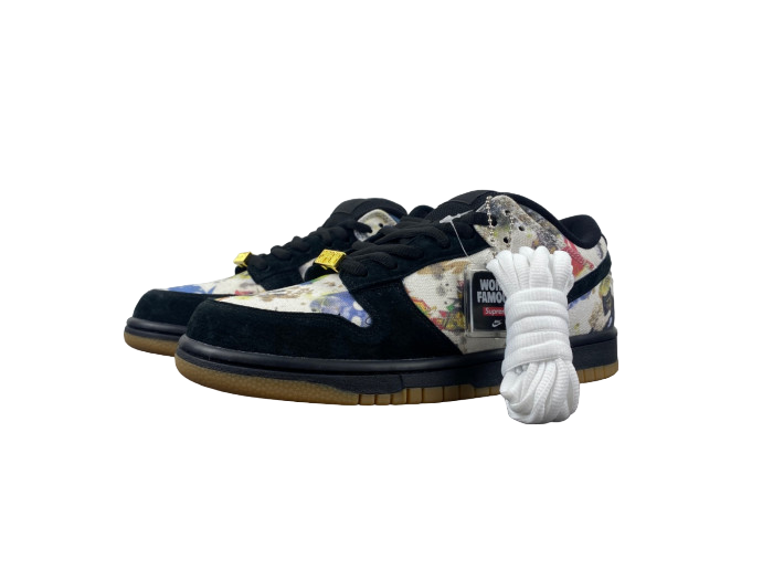 dunk sb S*p*e × nike dunk low rammellzee fd8778-001