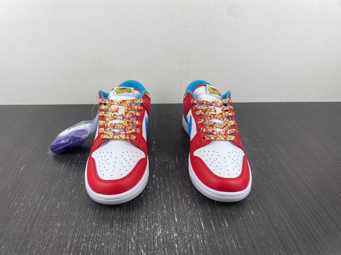 LeBron James x Nike Dunk Low Fruity Pebbles DH8009-600