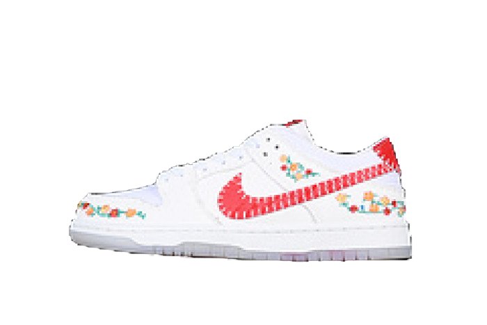 N7 x Nike SB Dunk Low  Opti Yellow and University Red FD6951-700