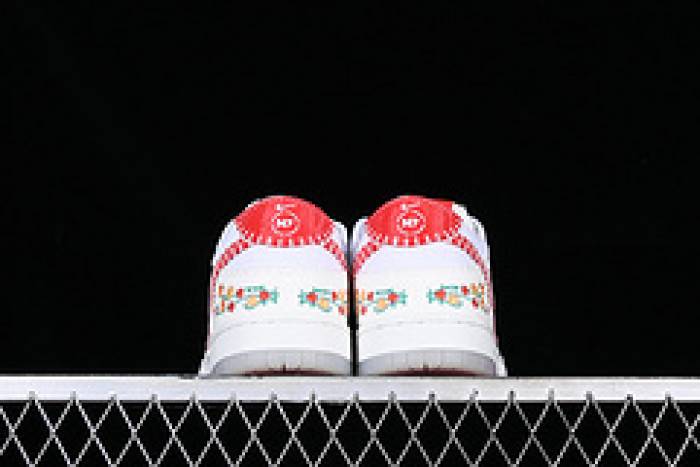 N7 x Nike SB Dunk Low Opti Yellow and University Red FD6951-700