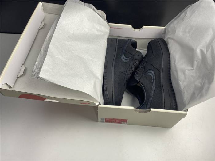 Nike Air Force 1 Low Stussy Black CZ9084-001