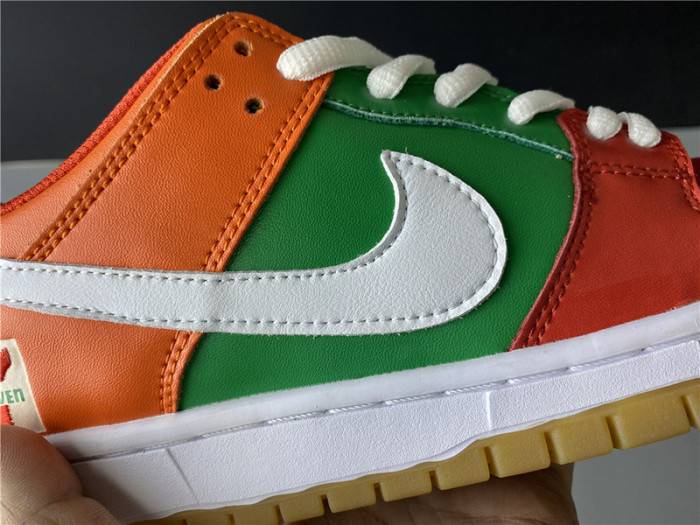 Nike SB Dunk Low Red Orange Green CZ5130-600