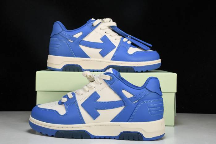 OFF-WHITE OOO Low Tops blue