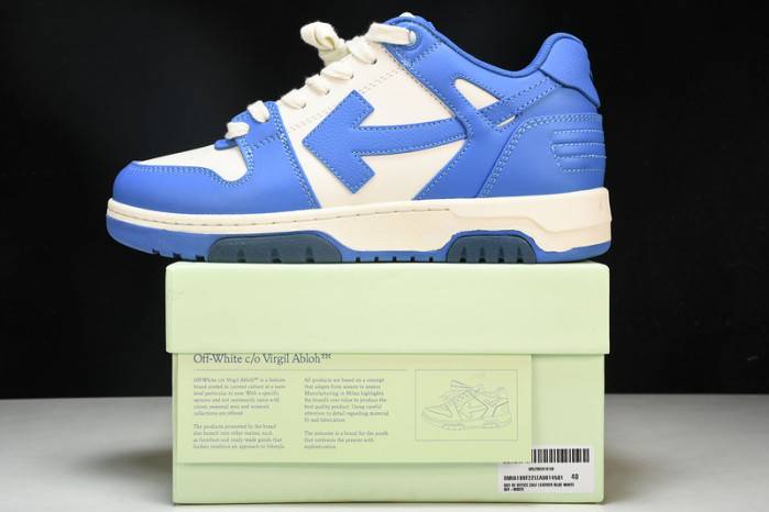 OFF-WHITE OOO Low Tops blue