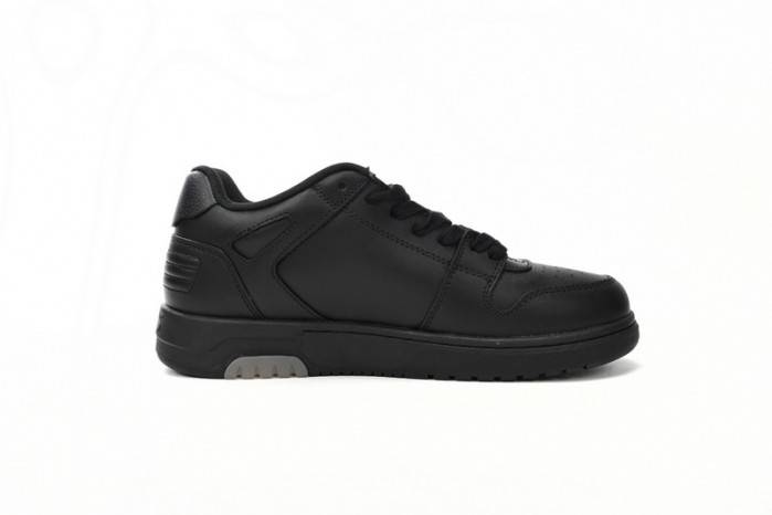 OFF-WHITE Out Of Office “OOO” Low Tops Black 20238311702