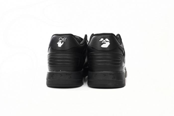 OFF-WHITE Out Of Office “OOO” Low Tops Black 20238311702