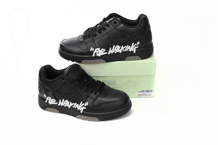 OFF-WHITE Out Of Office “OOO” Low Tops Black 20238311702