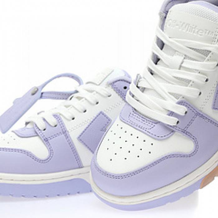 OFF-WHITE Out Of Office “OOO” Low Tops light purple 238311705