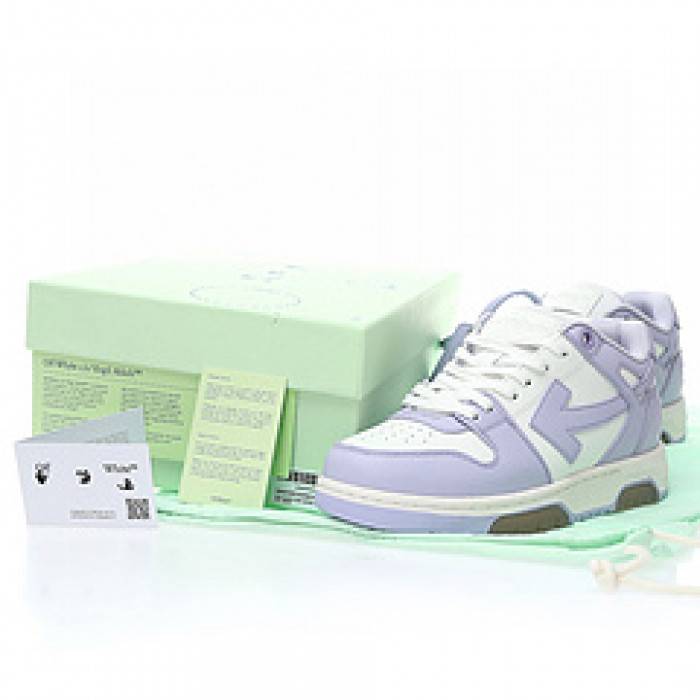 OFF-WHITE Out Of Office “OOO” Low Tops light purple 238311705